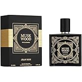 Jean Rish Musk Wood Perfume for Men Eau De Toilette, Long-Lasting Luxury Fragrance, Made In USA - Bergamot, Rose, Cedar, Sandalwood, Musk Scent - 100ml / 3.4 oz