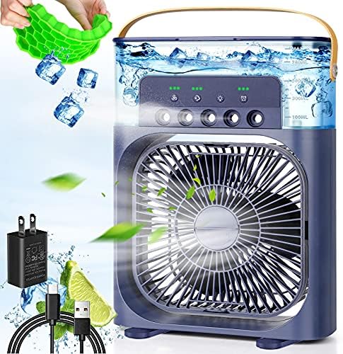Portable Air Conditioner Fan,900ML Personal Air Conditioner with