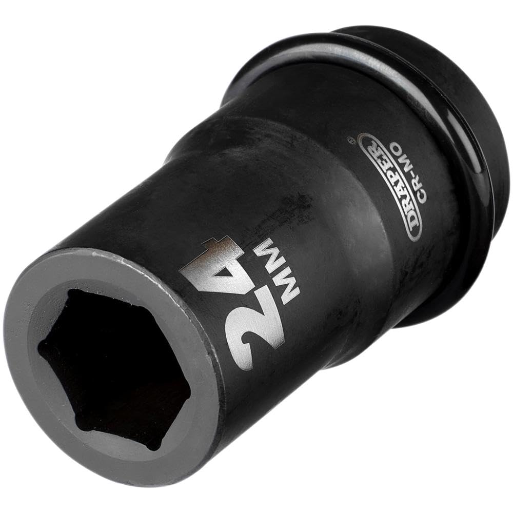 Draper Expert 5139 24mm 1-inch Square Drive Hi-Torq 6-Point Deep Impact Socket