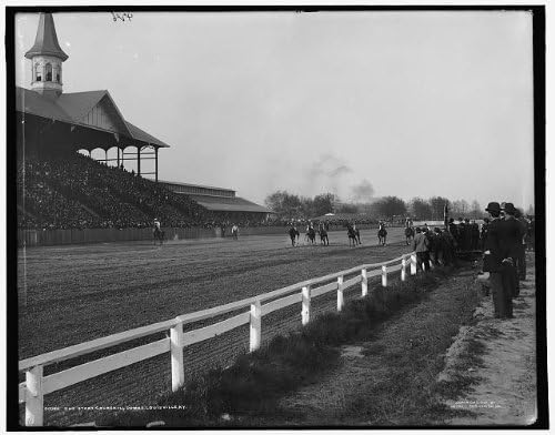 Photographs - INFINITE PHOTOGRAPHS Photo: Start,Churchill Downs,Horse Racing,Sport,Betting,Louisville,Kentucky,KY,c1907