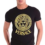 Versace Watch t-shirt for men (Medium, Black)