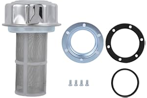 MOKERNALI Hydraulic Filler-Strainer Breather Cap, Oil Tanks Air Filter, Hydraulic Oil Tank Air Cleaner Valve Cap Screws Kit for Petroleum Industry(Metal)