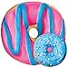iscream Sugarlicious! Frosting Scented Blue and Pink Donut 16