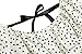Zeagoo Women's Fashion High Waist Casual Dots Short Dress with Belt (Medium, Blue(FBA))