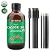 VASSOUL Organic Castor Oil - USDA Certified Organic 100% Pure, Cold-Pressed, Best Treatment for Eyelashes Growth Serum - Promotes Natural Eyebrows, Hair & Eyelash Growth, Protect Nail and Skin