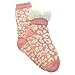 Angelina Winter-weight Thermal Fleece-lined Cozy Crew Socks #4911,Women's One Size 9-11,3-pairs Leopard (3 Pack)