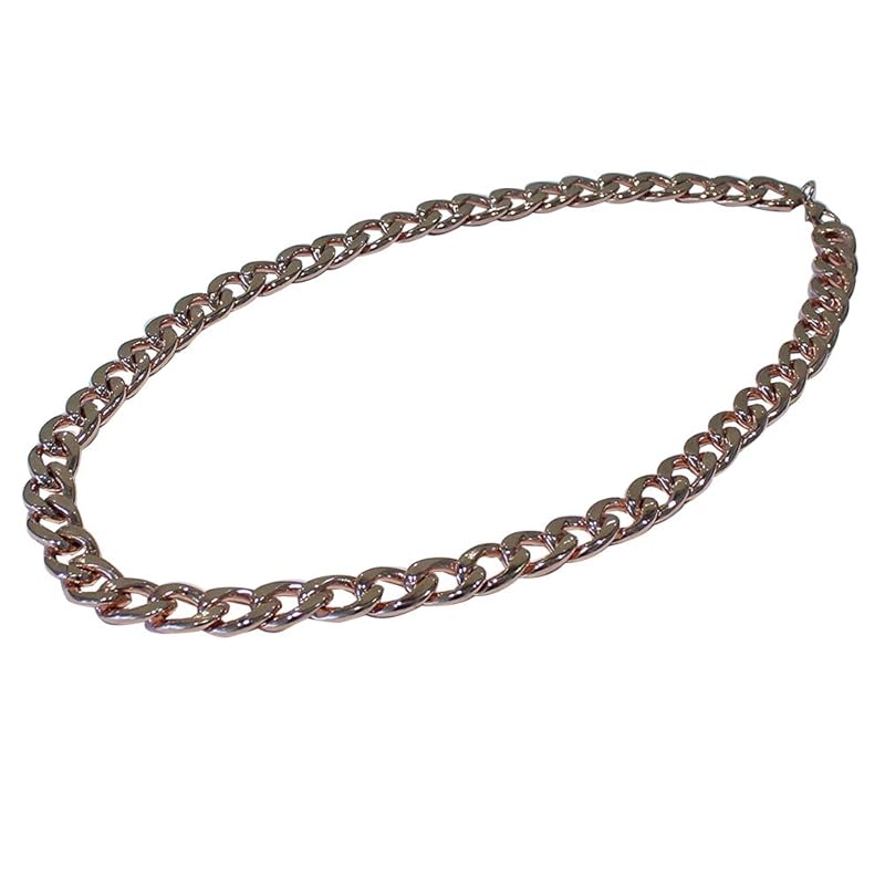 Heavy Cuban Link 22 inches Chain Jewellers Bronze 9ct Gold Dipped 296g