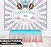 Funnytree 7x5ft Touchdowns and Tutus Gender Reveal Backdrop Girl or Boy Pink Blue Baby Shower Photography Background Football Ballet Stars Invitation Party Decoration Cake Table Banner Photobooth