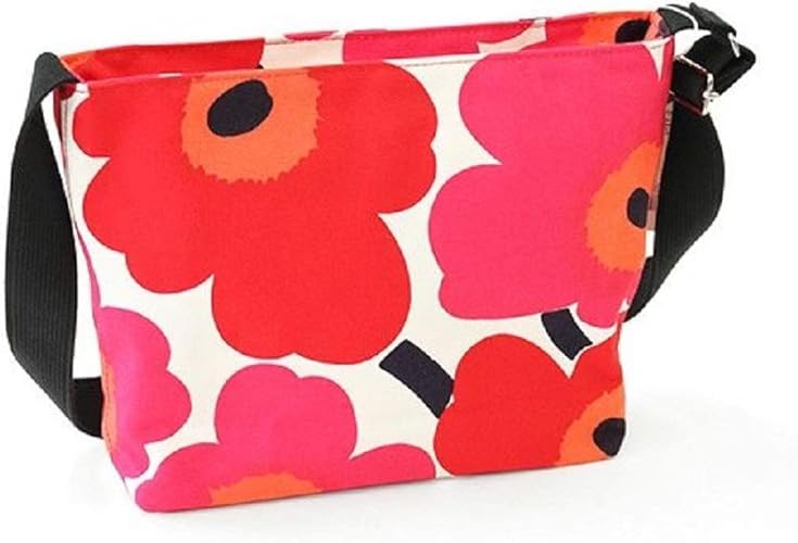 Amazon マリメッコ Marimekko ウニッコ Unikko 001 ショルダーバッグ オスマ Osma レッド 並行輸入品 Marimekko マリメッコ ショルダーバッグ