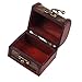Vintage Jewelry Pearl Necklace Bracelet Gift Box Storage Organizer Wood Case 01