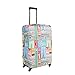 Protective Washable Travel Trolley Suitcase Luggage Cover L Size Fits 26 28 30 Inch