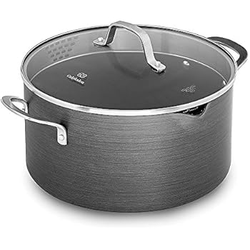 Calphalon Classic Nonstick Dutch Oven with Cover, 7 quart, Grey