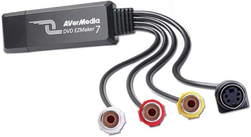 AVerMedia DVD EZMAKER 7 Video Grabber USB 2.0 Capture Device