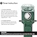 24-Hour Mechanical Timer, Outdoor Power Strip, Weatherproof Yard Power Stake, ETL Certified, Green
