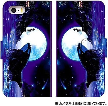 Amazon Co Jp スマホケース 手帳型 Iphone6s ケース クリスチャン ラッセン 0135 E Orca Moon アイフォン 6s ケース カバー アイフォン シックスエス スマホゴ 家電 カメラ