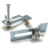 Bonoda Undermount Sink Clips Kitchen Bathroom Under Counter Ceramic Washbasin Clamps Bracket 10 Pack