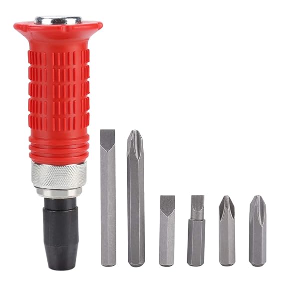 7Piece Heavy Duty Hand Impact Driver Kit Screwdriver Bits Set Amazon