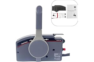 POWEROB TEC 703 Side/MNT ES wo/t for Yamaha Outboard Remote Control Box 7pin Push to Open