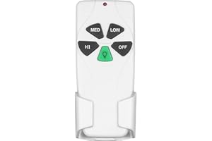 FEKOTS FAN53T Ceiling Fan Remote Control Replacement,Universal Remote for Harbor Breeze,Hampton Bay,Hunter,Honeywell,Westinghouse,Replace FAN-53T FAN-35T FAN-11T KUJCE9103 CHQ8BT7030T CHQ7030T UC7030T