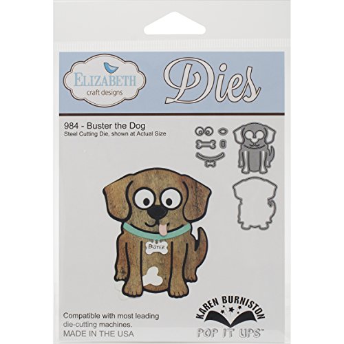 Elizabeth Craft Designs Steel Cutting Die, Buster The Dog