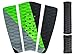 Rogue Iron Premium Skimboard Traction Pad w/Arch Bar (Black and Green)