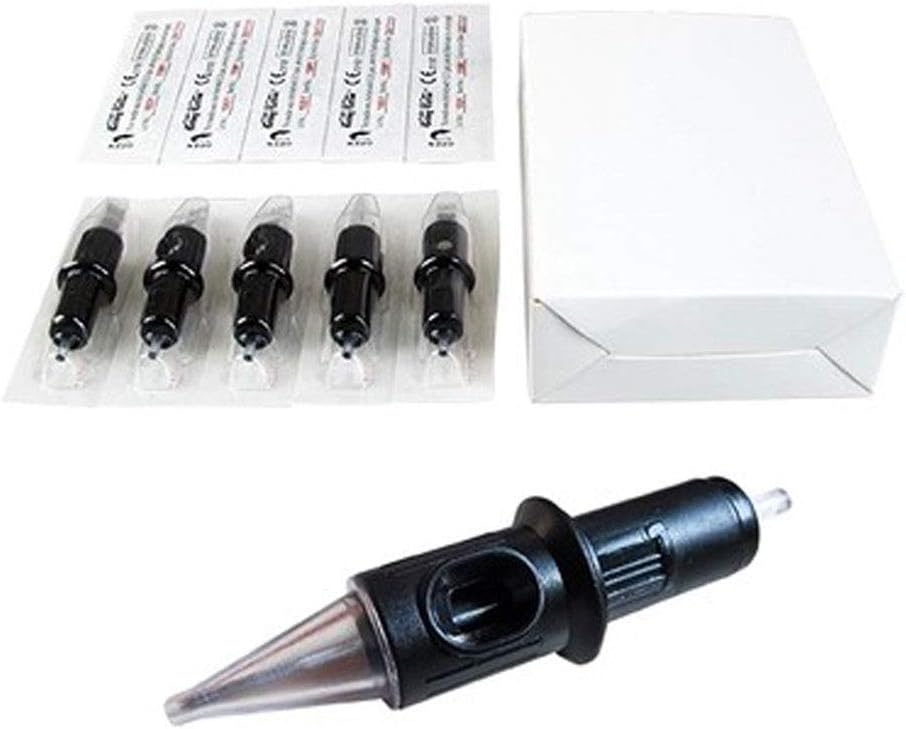 YTSQQ Eyebrow Tattoo One Needle Double Row Cross Stitch 5m1 Tattoo Color Needle Mouth (Color : 5M1)