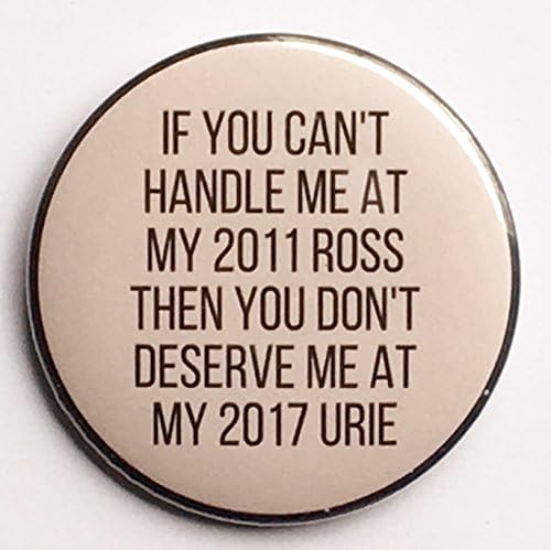 Panic At The Disco Can't Handle Ross Pinback Button