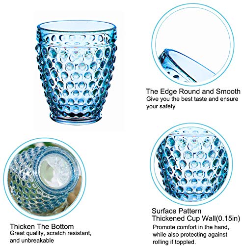 Krrinnhy Trinkgläser Aus Hochwertigem Glas | 4Er Set | 33CL Dickwandige Saftgläser Spülmaschinenfest | Bleifreies… – Bild 4