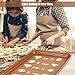 Baking Sheet Pans Cookie Sheet, KeShi Nonstick Cookie Trays, Baking Pan Professional for Oven, Prime Bakeware Set 3, Rust Free and Good Clean, Christmas Gift for Baking (Bronze)