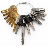 19PCS Utility and Equipment Maintenance Key Set &ndash; FEO-K1, 1284x, 2642, E114, 84-16120, CAT74, A126, C415A, C420A, CH501, CH751, CH545, G391, 500K, Compatible with RV Compartments, Tool Boxes, Cabinets