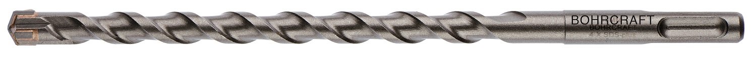 Bohrcraft Four Cutters 4 x Hammer Drill Bit SDS-Plus 8.0 x 110/50 mm with SB Hanger – Pack of 1 26150508011
