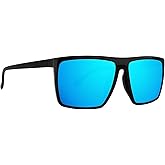MAXJULI Polarized Sunglasses for Men Lightweight TR90 UV400 Protection Square Sun Glasses 8142
