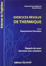 Exercices résolus de thermique
