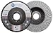 Benchmark Abrasives 4.5" x 7/8" Type 27 Stearate Coated Flap Disc for Aluminum (36 Grit)