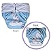 Reusable Adult Diapers for Women and Men – Teen Adult Special Needs Incontinence Cloth Diaper (Unicorn)