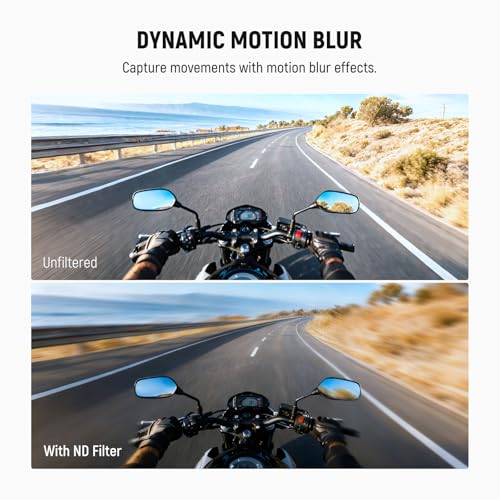 NEEWER ND Filter Set Compatible with DJI Osmo Nano (ND8/16/32/CPL), Screw On Action Camera Lens Neutral Density Filter Multicoated Optical Glass Accessories with Screen Protector, 4 Packs
