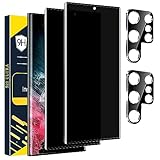 Arshek [2+2 Pack] Galaxy S22 Ultra Privacy Screen