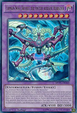 Crimson Nova-Dreiheit der finstere kubische Herrscher - MVP1-DE040 - Yu-Gi-Oh - deutsch - 1. Auflage - NIFAERA Spielwaren