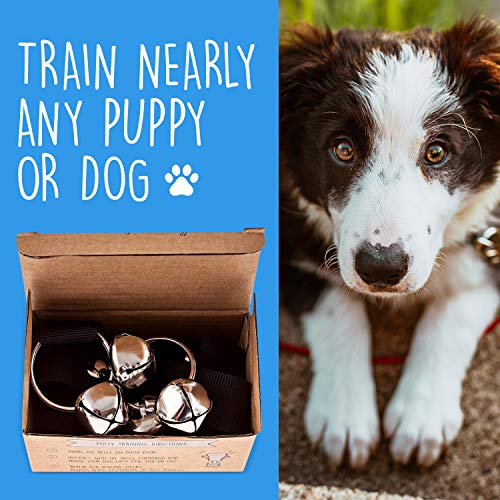 IMPRESA Dog Bells for Door Potty Training Doggie Doorbell for