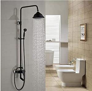 Baño de montaje en pared de lujo Grifo de la ducha 8 'Grifos de lluvia