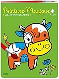 Peinture magique à l'eau : Les animaux de la ferme, avec un pinceau by 