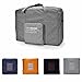 CAREMORE Unisex's Lightweight Foldable Waterproof Duffel Travel Bag Luggage Bag Large Capacity Brown