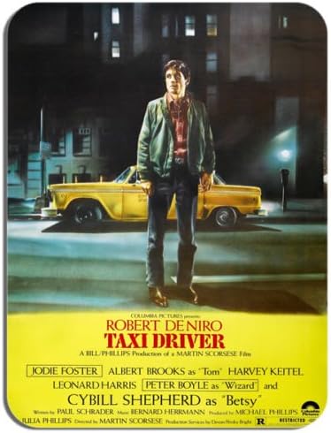 Taxi Driver Movie Poster Mouse Mat. High Quality New York Film Poster Mouse pad