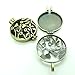 5pcs Mix Style Vintage Bronze Locket Essential Oil Aromatherapy Diffuser Pendant Charms Necklace