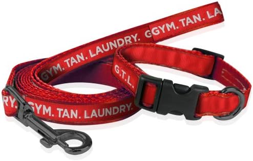 MTV's Jersey Shore Collar &amp; Leash Set, GTL, Red