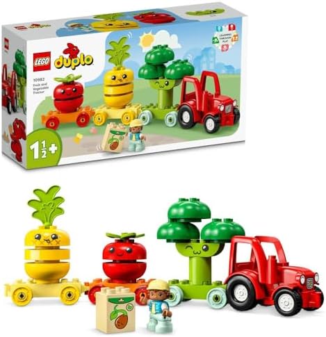 LEGO 10982 DUPLO My First Fruit and Vegetable Tractor Toy