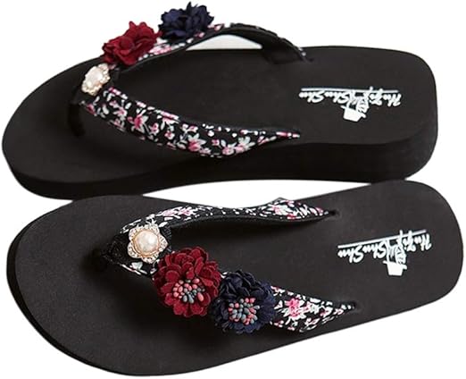 amazon flower flip flops