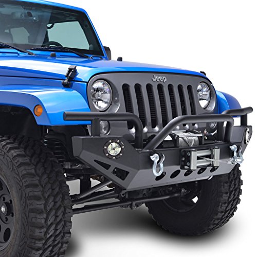 Buy EAutogrilles 510307L+510315 0716 Jeep Wrangler JK Front Bumper