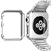 Josi Minea Apple Watch [38mm] Aluminum Protective Shell Bumper Case Cover - Premium Anti-Scratch & Shockproof Guard Shield for Apple Watch Series 3, 2 & 1 - 38mm [ Silver ]