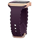 Sunnywoo Lace Silicone Band Compatible with Apple